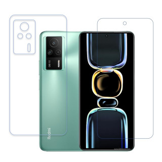 Xiaomi Redmi K60E 9H Protective Compatible Mobile Screen Protector For Front & Back (Not a Tempered glass)