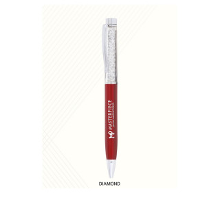 Beautiful Metal Red Pen With Your Name Customized