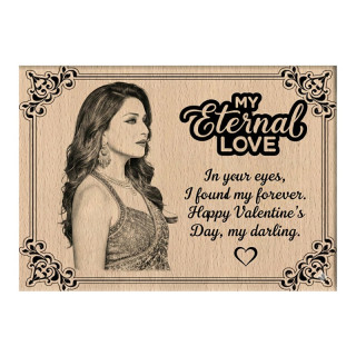 DVMART® Valentines Day | Anniversary Gift Photo Frame with Quote | Personalized Gift for Couples