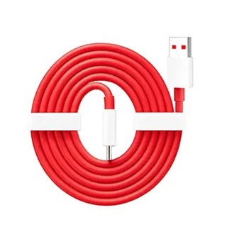USB Type C Cable 1 Oneplus Turbo 33W Data Cable 6A Original High Speed (Type C oneplus Cable Turbo Red) thumbnail 2