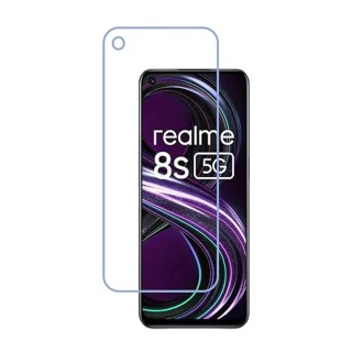 Realme 8S 5G 9H Unbreakable Smart Phone Screen Tempered Glass Screen Guard (Tempered glass/9H Clear/9H Matte)