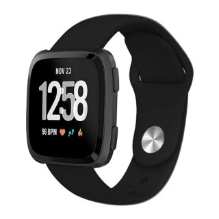 Soft Silicon Smartwatch Strap Compatible Smart Watch Strap  (Brown, Black) thumbnail 4