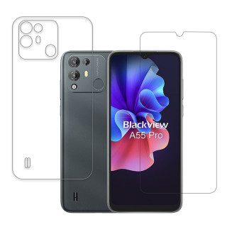 Blackview A55 Pro 9H Protective Compatible Mobile Screen Protector For Front & Back (Not a Tempered glass)