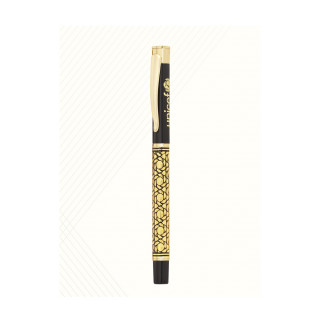 Golden Spring Stop Metal Ball Pen For Writing