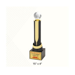 Premium Trophy Pure Gold Plated