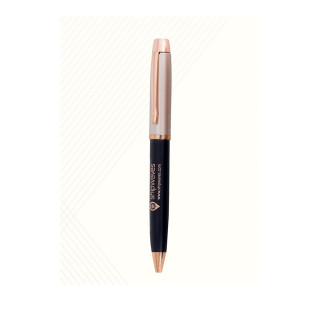Customised Pen Golden Black Luxury For Gift With Name Engraved