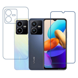 vivo Y22s 9H Front & Back Flexible Compatible Mobile Screen Protector (Not a Tempered glass)