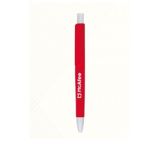 Promotional Plastic Ballpoint Red Pen(Pack of 10)