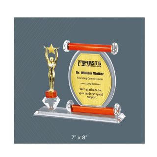 Custom Acrylic Award Trophy