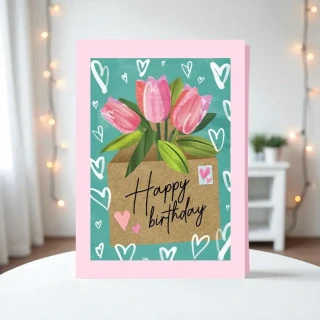 Customized Birthday Greeting Card – Add Name, Photo & Wishes | DVMART