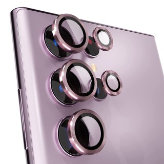 Camera Lens Cover Compatible with Samsung Galaxy S23 Ultra (Scratch-Resistant High Transparency Ultra Clear Assorted Color) thumbnail 4