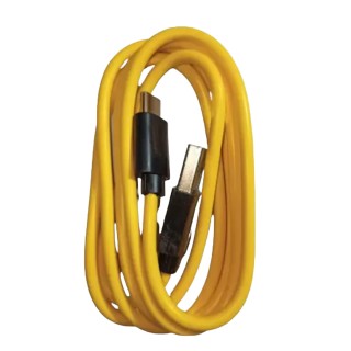 USB Type C Cable 1 realme Turbo 33W Data Cable 6A Original High Speed (Type C realme Cable Turbo Yellow) thumbnail 3