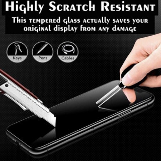 Tempered Glass Screen Protector Guard Compatible With Samsung Galaxy M23/A03/A03 Core/A04/A04s/A04 Core Edge to Edge Coverage With Free Installation Kit (Tempered Glass) thumbnail 3
