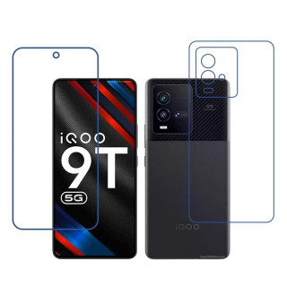 vivo iQOO 9T 9H Front & Back Flexible Compatible Mobile Screen Protector (Not a Tempered glass)