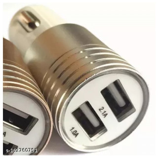 Bullet Ultima Mini 65W Car Charger with Dual Output Fast Charging (Type-C PD 45W & 20W USB QC 3.0A) Lightweight & Durable Metal Body Compatible with All Smartphones (Assorted pack of 1) thumbnail 3