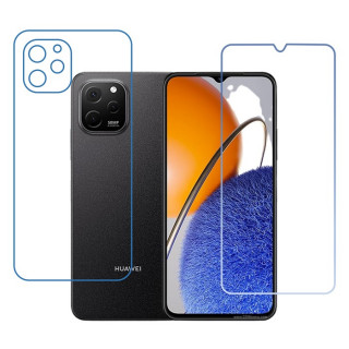 Huawei nova Y61 9H Protective Compatible Mobile Screen Protector For Front & Back (Not a Tempered glass)