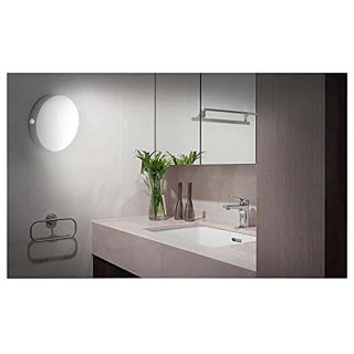 Body Induction Lamp With Switch Motion Sensor Light for Home with USB Charging Wireless Self Adhesive LED Nightlight Rechargeable Hallway Wardrobe Bedroom, Stairs (Cool Pack of 1 White with switch) thumbnail 4