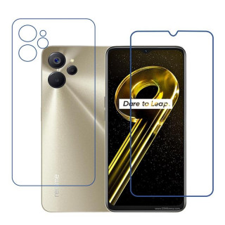 Realme 9i 5G 9H Front & Back Flexible Compatible Mobile Screen Protector (Not a Tempered glass)