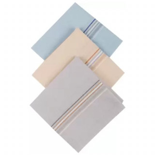 Men's 100% Pure Light color cotton Handkerchiefs (pack of 6) thumbnail 4