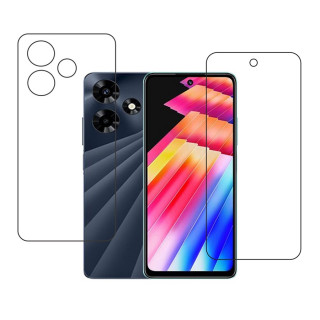 Infinix Hot 30 9H Protective Compatible Mobile Screen Protector For Front & Back (Not a Tempered glass)