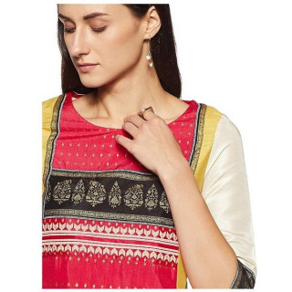 Women's Straight Kurta Multicolor thumbnail 4