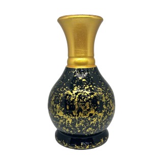Flower Vase For Home And Office Decoratoin Purpose Pot With Flowers ( Black Small Pack of 2) thumbnail 4