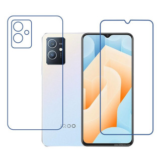 vivo iQOO U5e 9H Protective Compatible Mobile Screen Protector For Front & Back (Not a Tempered glass)