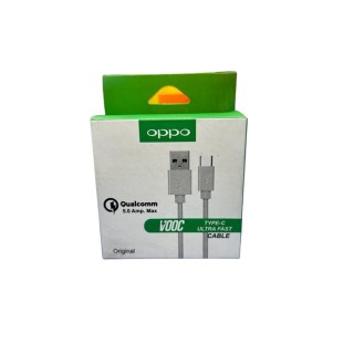 USB Type C Cable 1 oppo Turbo 33W Data Cable 6A Original High Speed (Type C realme Cable Turbo White) thumbnail 4