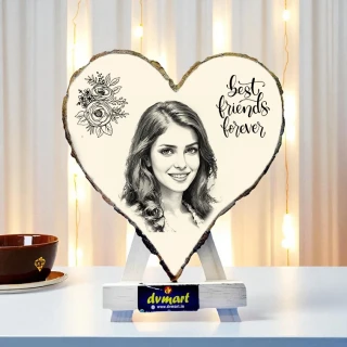 Thanksgiving/Baby Shower Gift Idea – Handmade Mango Wood Engraved Frame | DVMART®