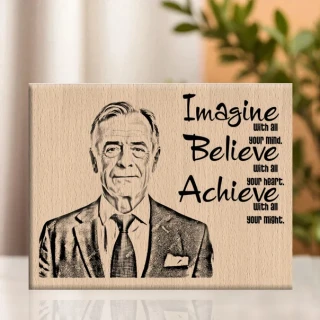 Elegant Memories: Steam Beech Wooden Frame