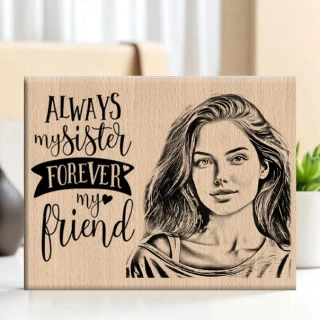 A Perfect Touch for Any Celebration- Steam Beech Wood Photo Frame