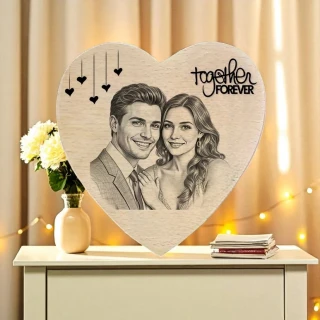 Natural Steam Beech Wood Photo Frame – Simple Yet Elegant Display for Your Memories