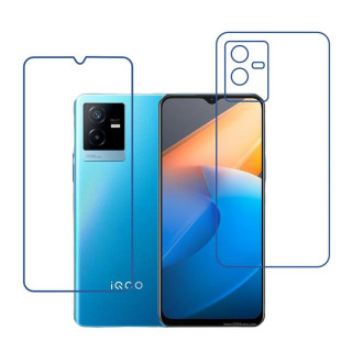 vivo iQOO Z6x 9H Protective Compatible Mobile Screen Protector For Front & Back (Not a Tempered glass)