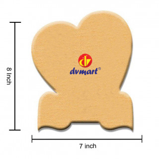 Valentine's Day Personalized Heart Shape Laser Engraved Customized Wooden Plaque Gift thumbnail 6