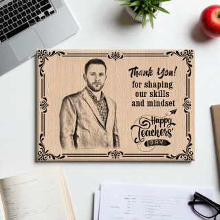Teacher’s Day Gift for Boss | Best Boss Ever Wooden Frame | Mentor Appreciation Plaque | Office Desk Decor | Leadership Thank You Gift | Unique Corporate Gift Idea | DVMART® thumbnail 4