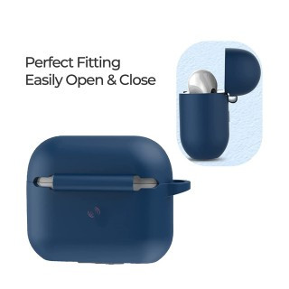 Earbuds Pro2 Soft Silicone Skin Case Cover Shock-Absorbing Protective Case with Carbaner Compatible thumbnail 4
