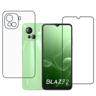 Lava Blaze 2 Pro Protective Compatible Mobile Screen Protector For (Not a Tempered glass)