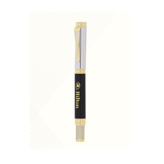 Edison Matte Cylindrical Shaped Premium Luxury Roller Ball Pen With an Extra Long Jotter Refill For Free