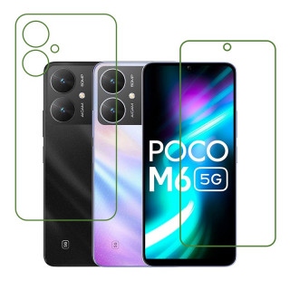 Xiaomi Poco M6 Protective Compatible Mobile Screen Protector For (Not a Tempered glass)
