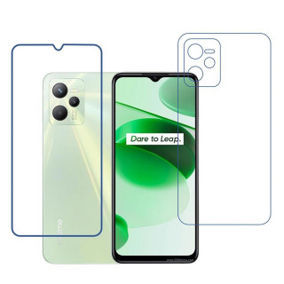 Realme C35 9H Front & Back Flexible Compatible Mobile Screen Protector (Not a Tempered glass)