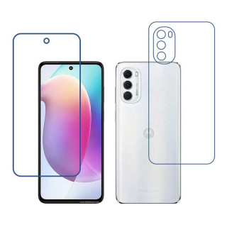 Motorola Moto G71s 9H Front & Back Flexible Compatible Mobile Screen Protector (Not a Tempered glass)