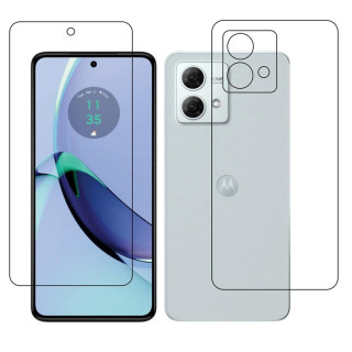 Moto g54 5g (Front & Back) 9H Protective Compatible Flexible Unbreakable Mobile Screen Protector