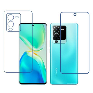 vivo S15 Pro TPU Front & Back Flexible Compatible Mobile Screen Protector (Not a Tempered glass)