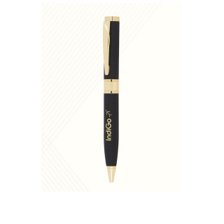 Designer Luxury Metallic Ball Pens in Black and Gold Colour Pen packed in a beautiful gift