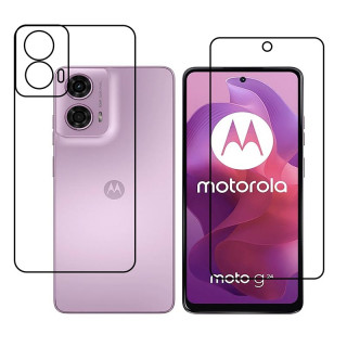 Motorola Moto G24 Protective Compatible Mobile Screen Protector For (Not a Tempered glass)