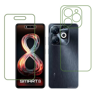 Infinix Smart 8 Protective Compatible Mobile Screen Protector For (Not a Tempered glass)