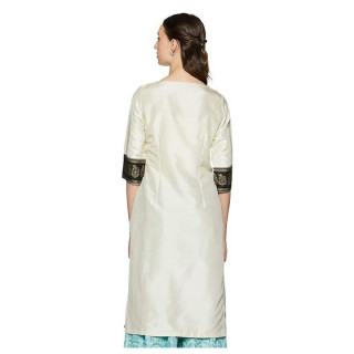 Women's Straight Kurta Multicolor thumbnail 3
