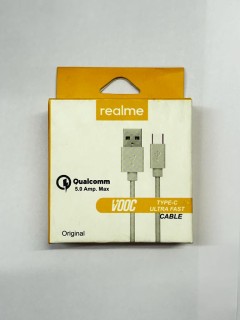 USB Type C Cable 1 realme Turbo 33W Data Cable 6A Original High Speed (Type C realme Cable Turbo Yellow) thumbnail 4