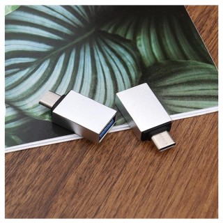 Electrical Equipments Supplies - usb3.0 to type-c adapter supports OTG Connect external USB devices connector for easy portability Aluminum alloy shell - (pack of 2 Assorted)