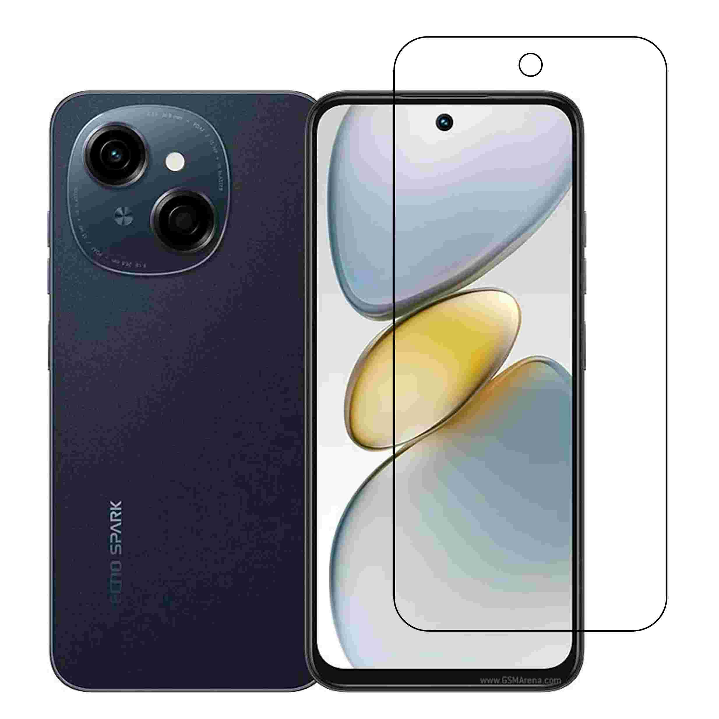 Tecno Spark Go 1 9H Protective Compatible Flexible Unbreakable Mobile Screen Protector